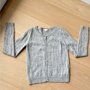 Bonpoint Child Gray cardigan. Size 8-10 years